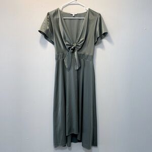 Baltic Born Poppy Satin Midi Dress